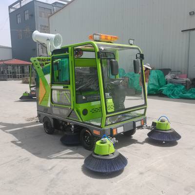 啟邦*掃路車 新能源驅(qū)動，引領(lǐng)全封閉式電動掃地車新紀元